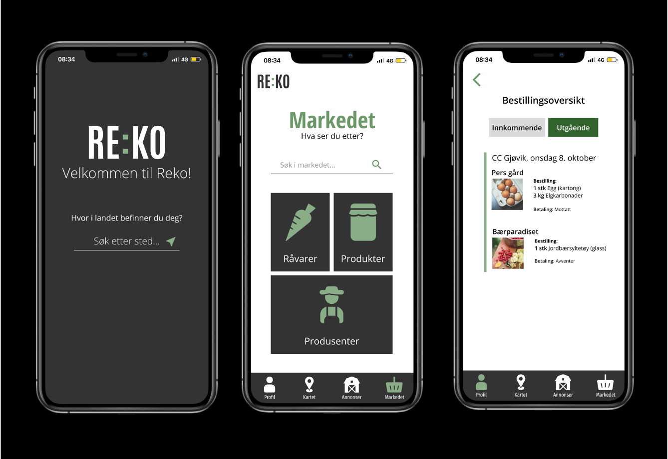 Informasjonsarkitektur - “REKO-ringen”