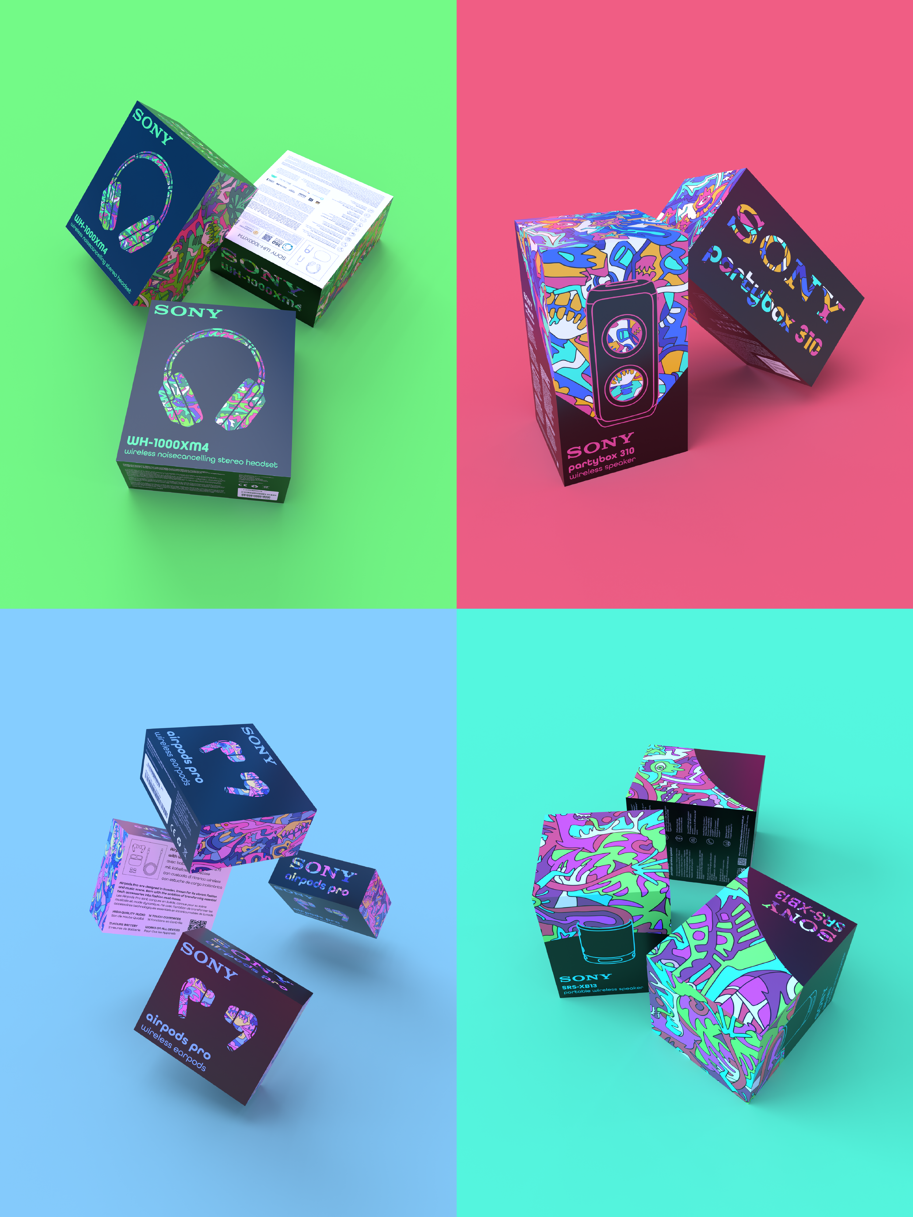 Musikkprodukter – Emballasjedesign