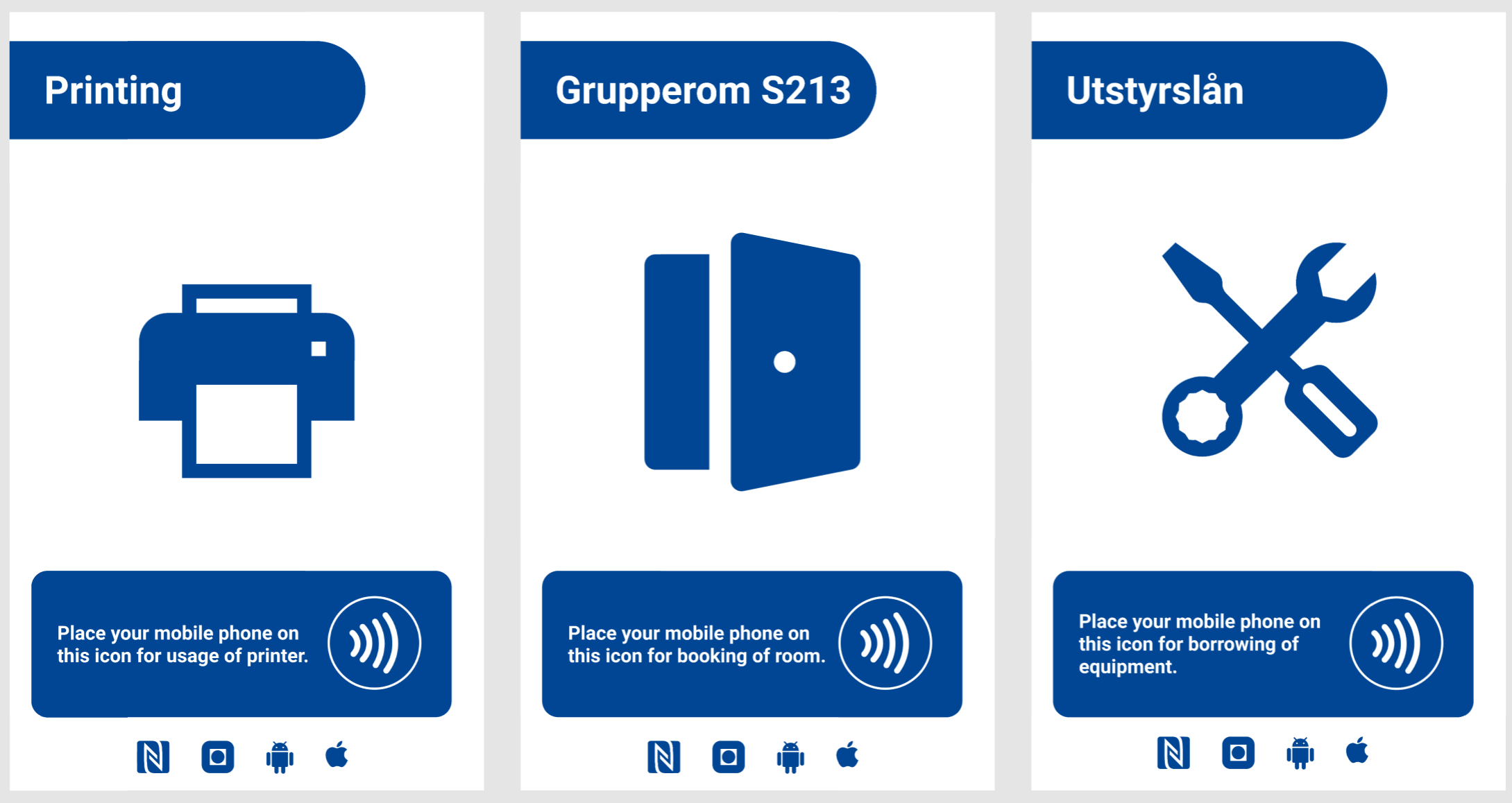 Web of Things - “NFC Booking”
