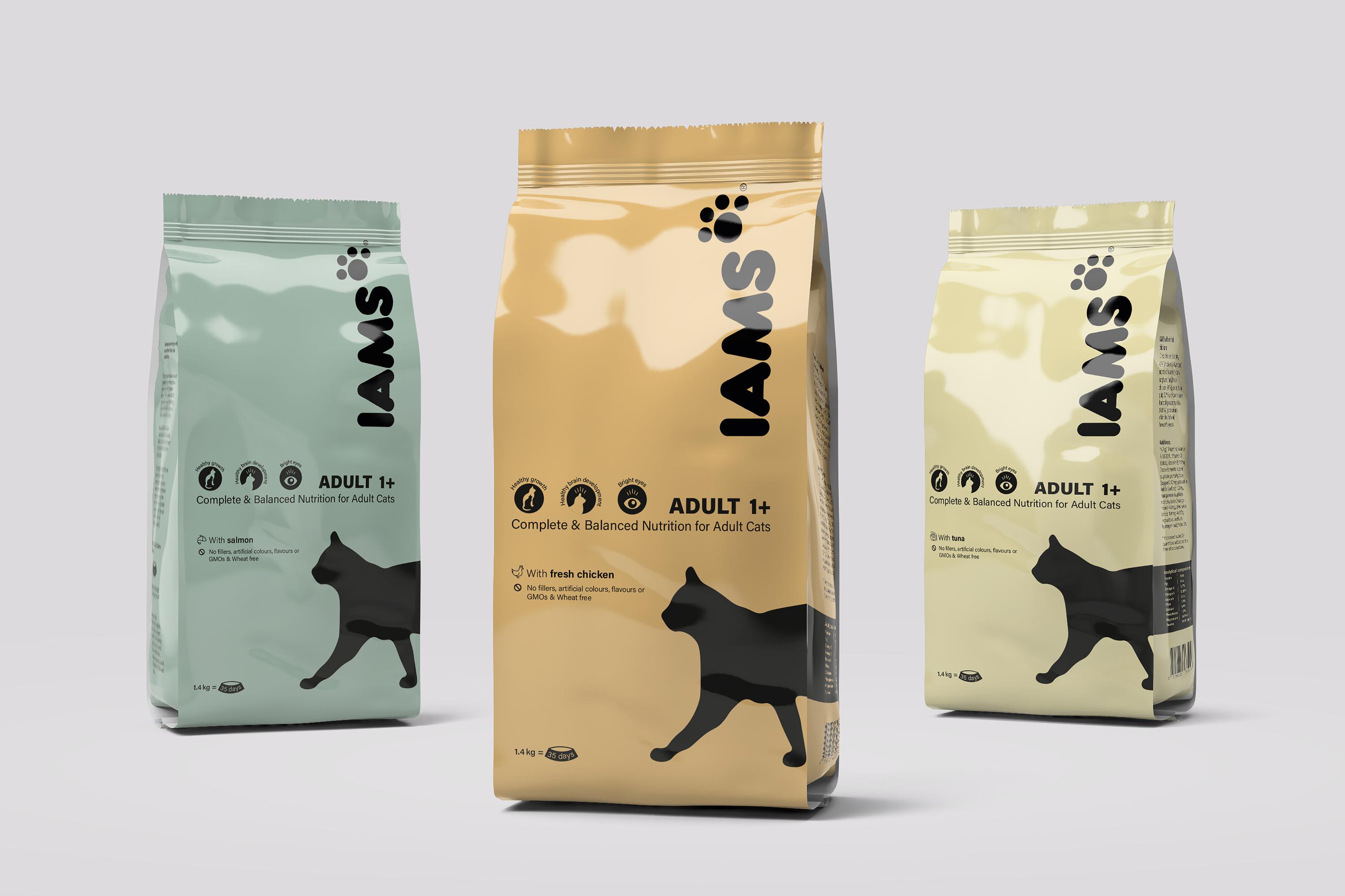 Iams – Emballasjedesign