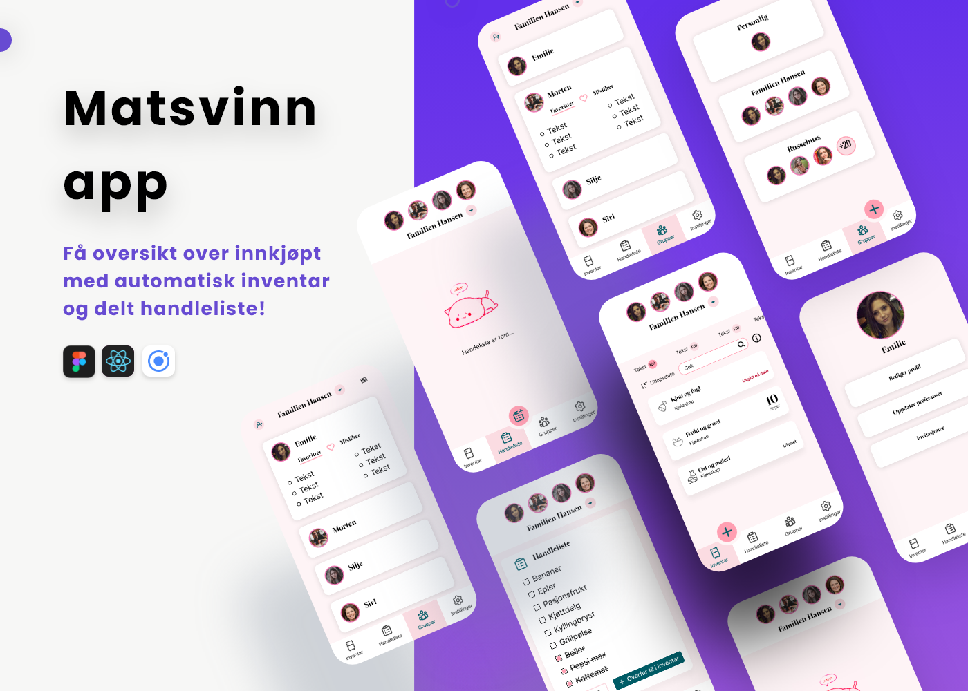 Matsvinn app