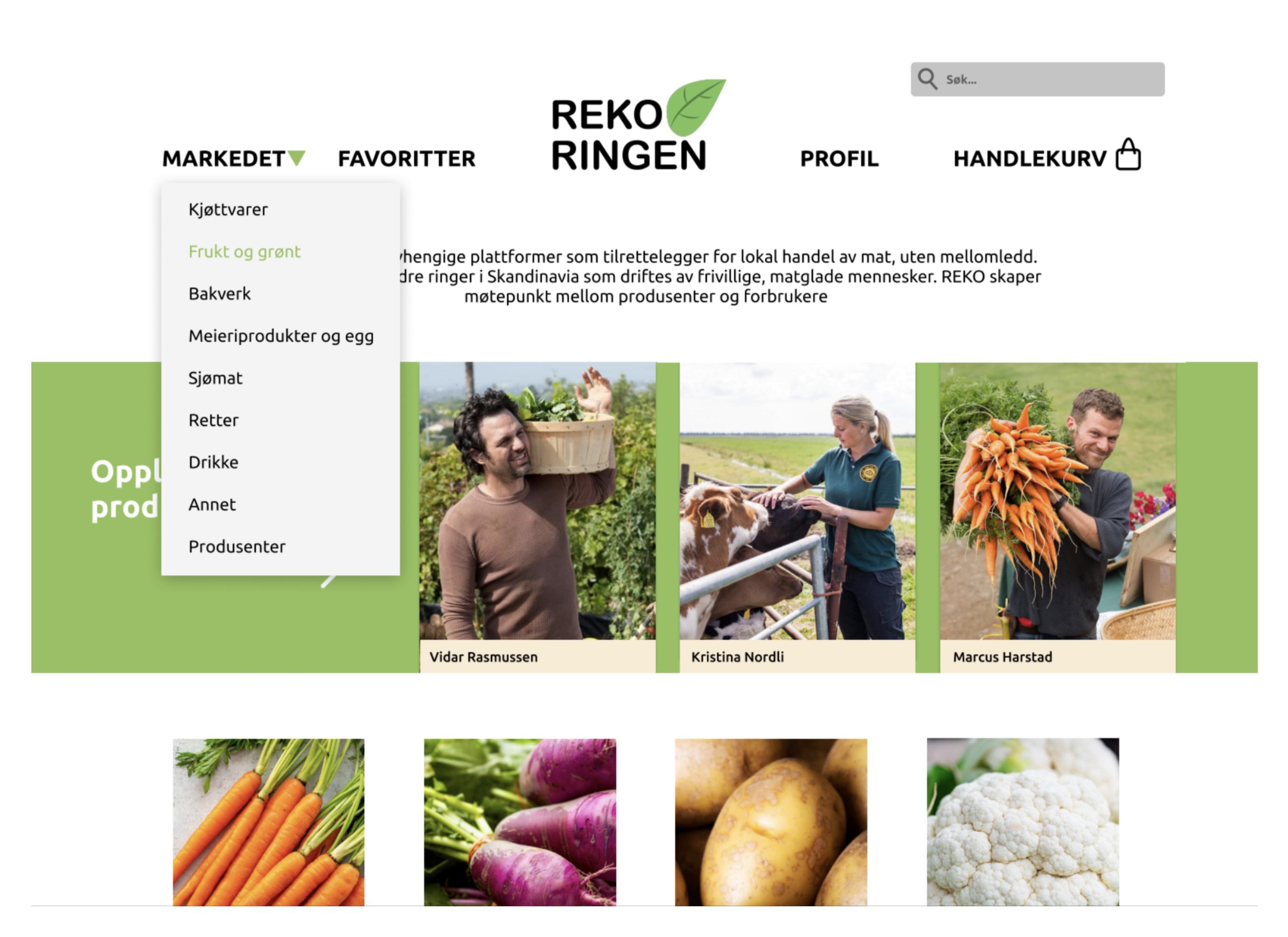 Informasjonsarkitektur - “REKO-ringen”