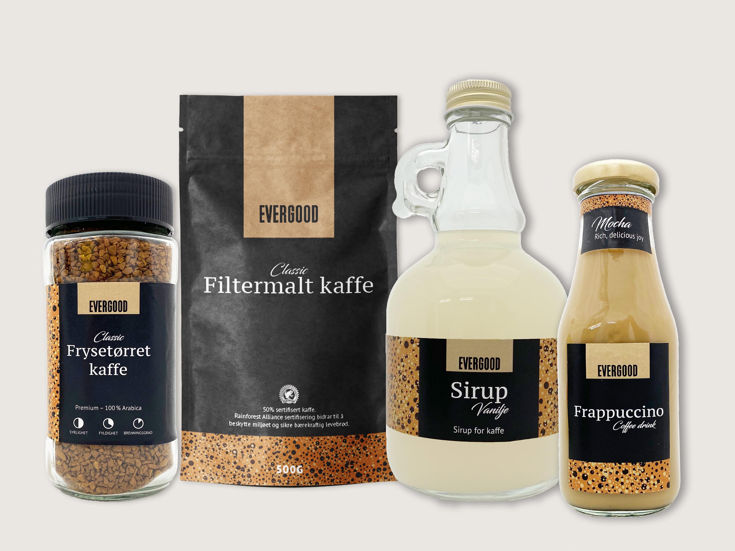 Evergood – Emballasjedesign