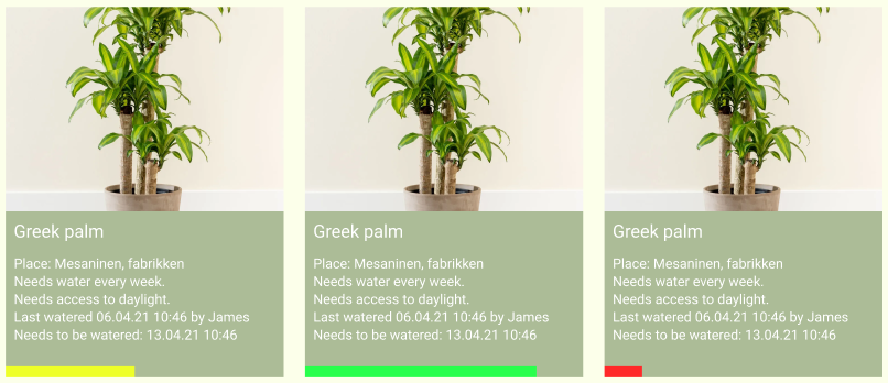 Plant Tracker - Fullstack/Webprosjekt