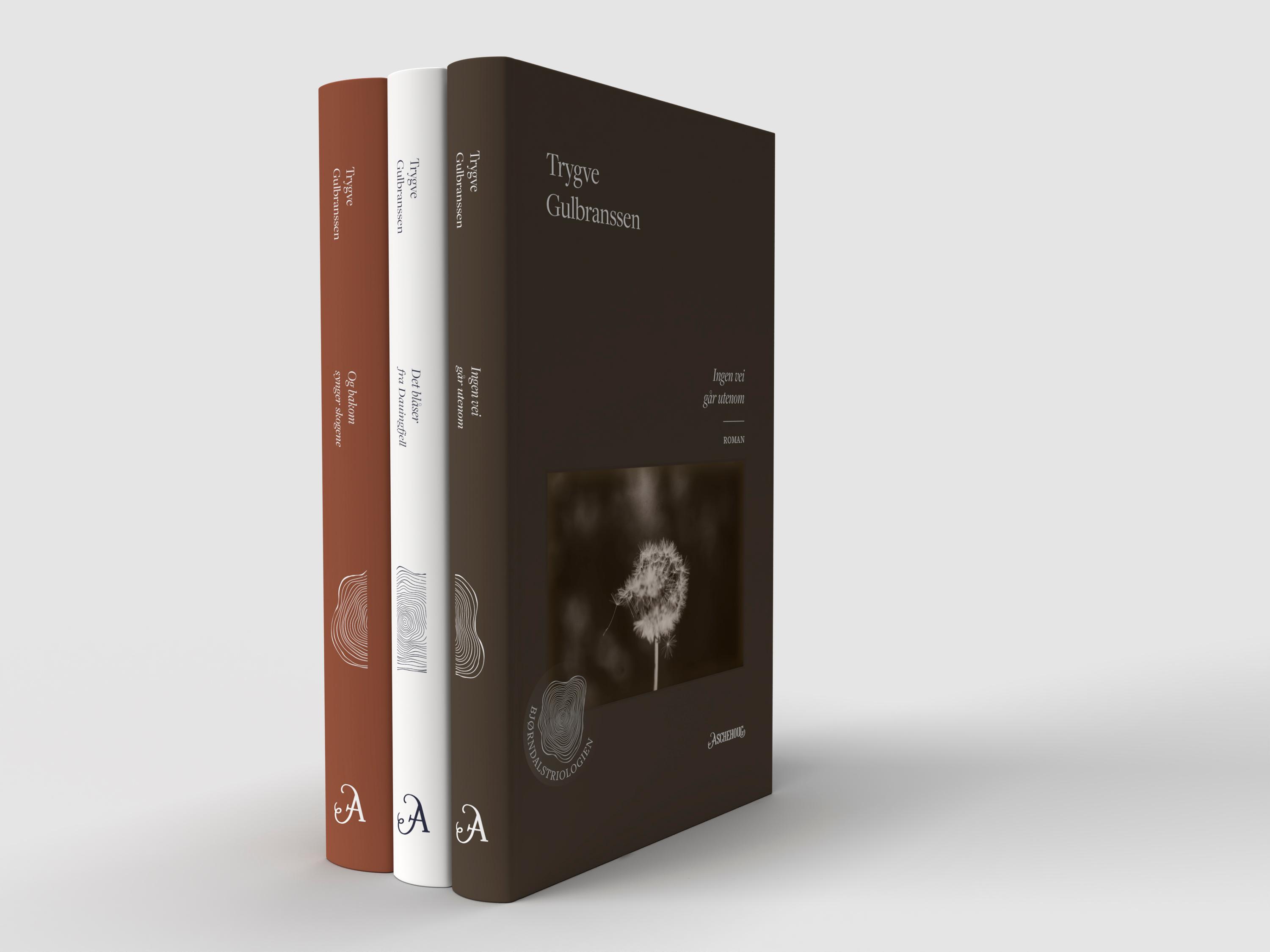 Bjørndalstriologien – Bokdesign