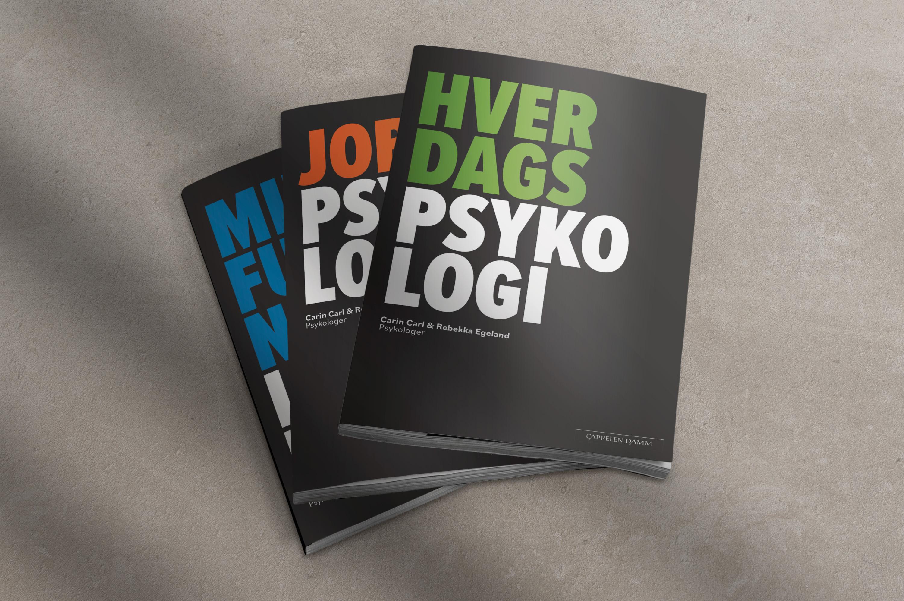 Selv hjelp serie – Bokdesign