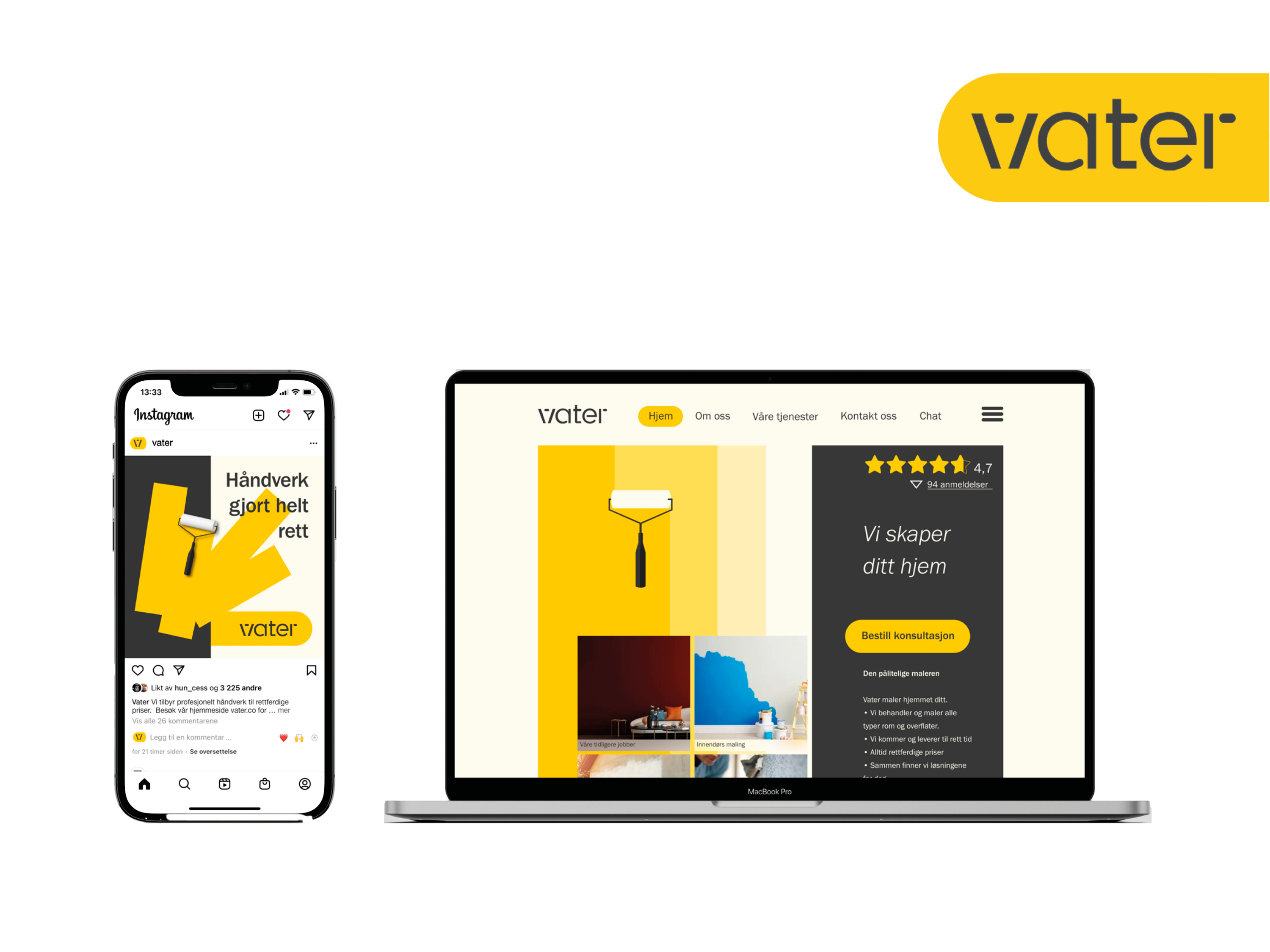 Vater håndverkere – Strategisk design