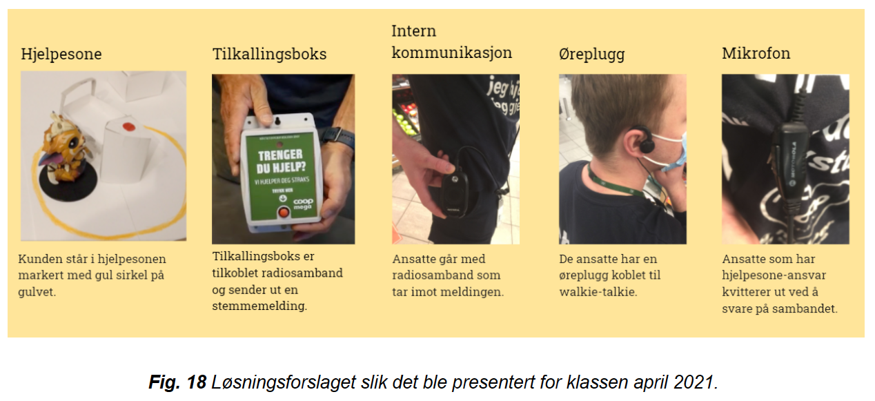 Tjenestedesign - “Forbedre de svaksyntes handleopplevelse i matbutikk”