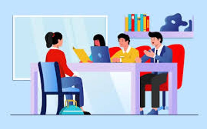 Panel interview gone wrong - six interviewers interrogating one candidate instead of having a meaningful conversation about job fit and competencies
