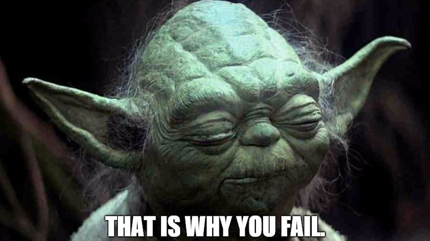 This Is Why You Fail