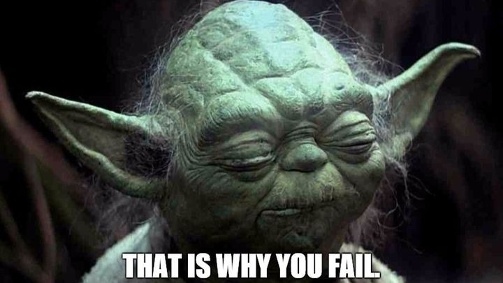 This Is Why You Fail