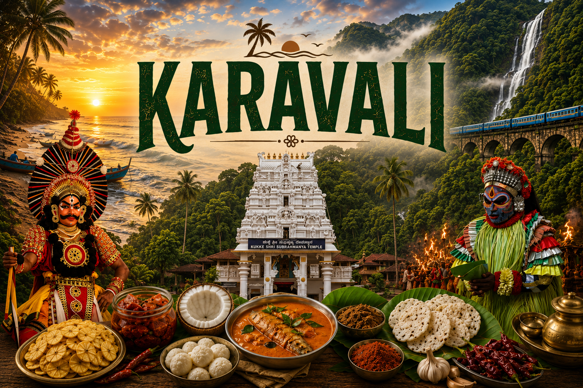 The Karavali coast of Karnataka