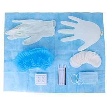 Protective disposable equipment for permanent makeup