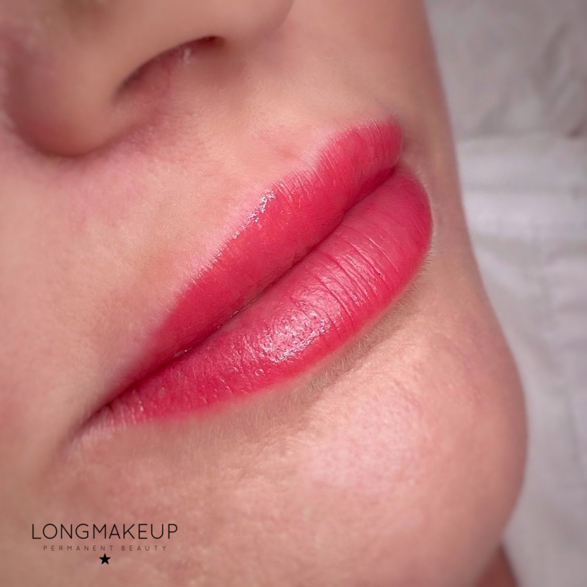 Permanent lips pink