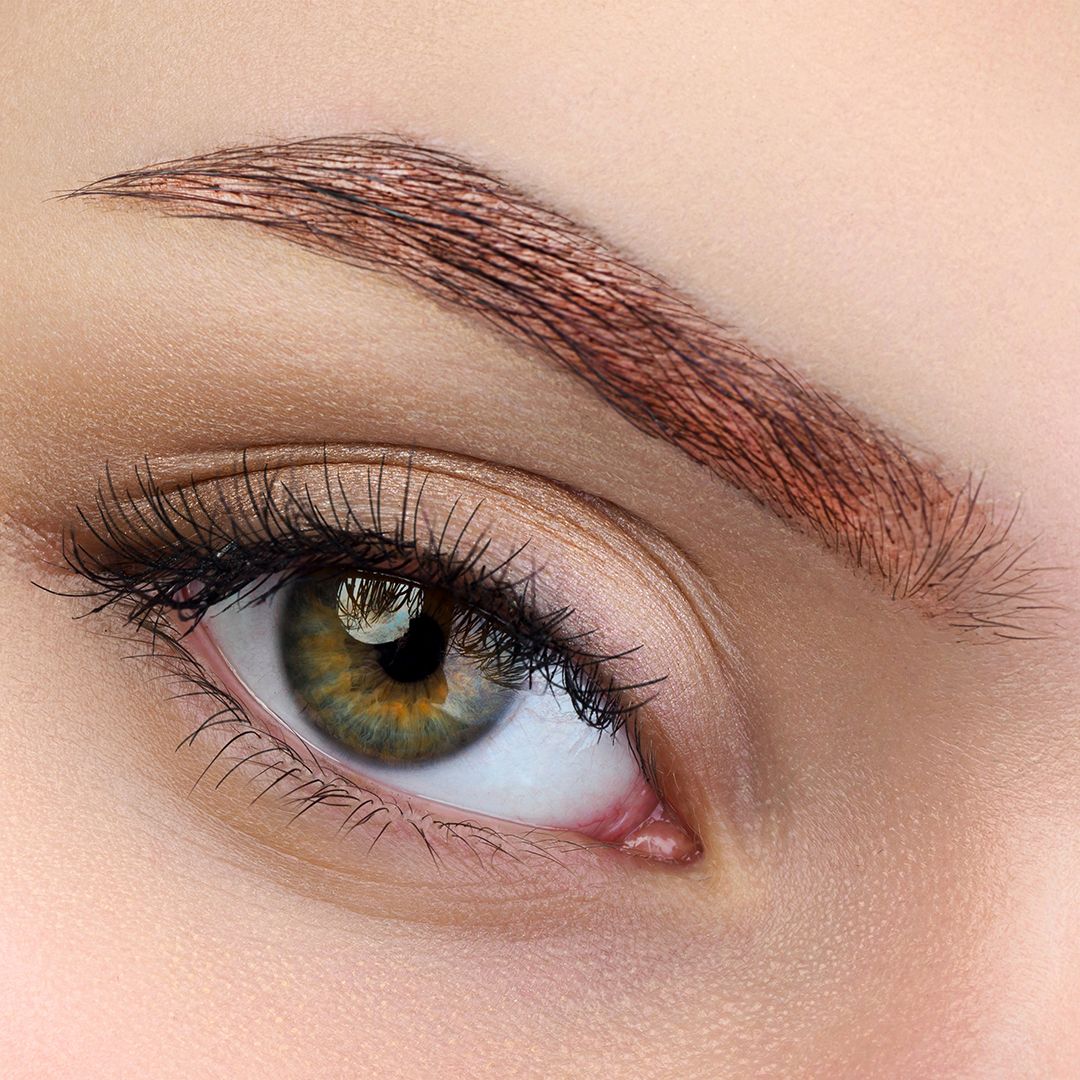 Permanent makeup brows after Li-FT Removal