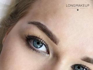 Ombre brows for blonde