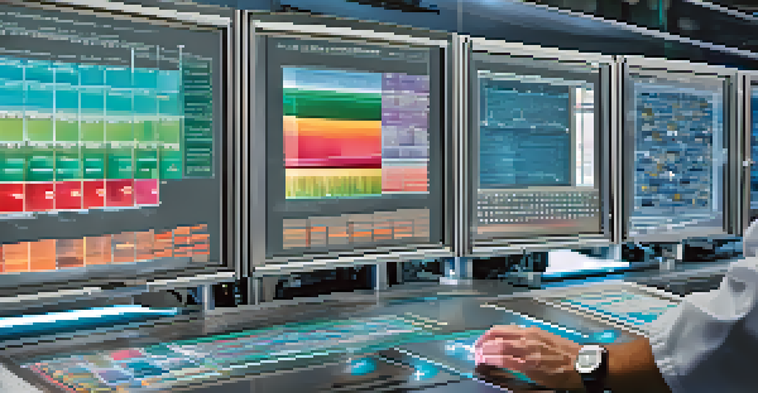 A close-up of a scientist's hands operating genomic sequencing equipment in a modern laboratory.