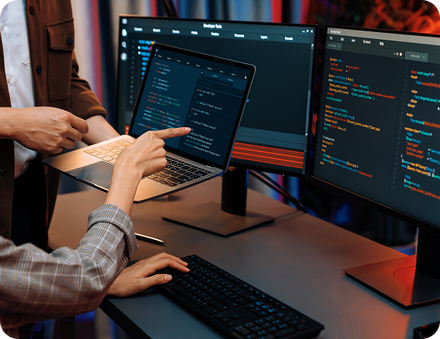software development service hero image