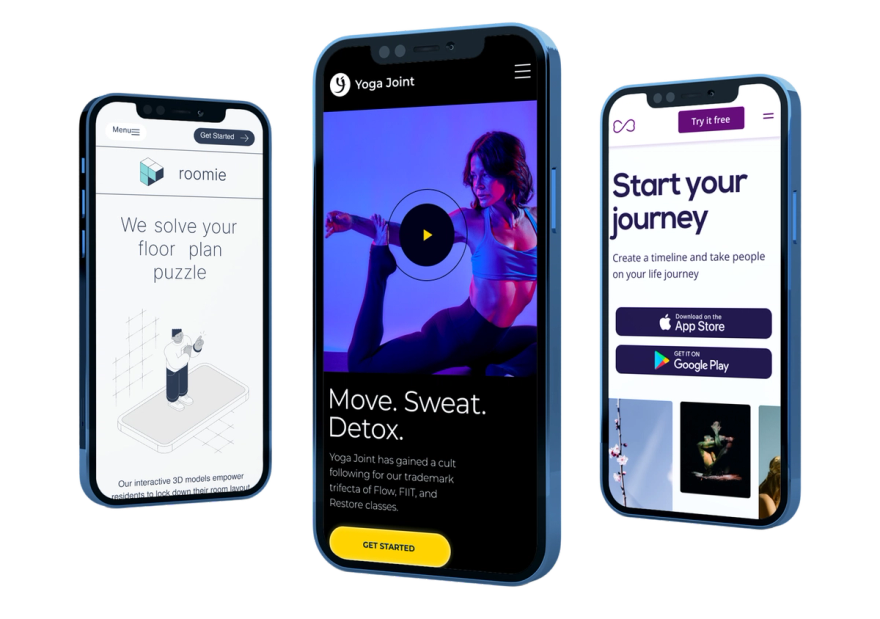 Custom Mobile App Development Services hero image