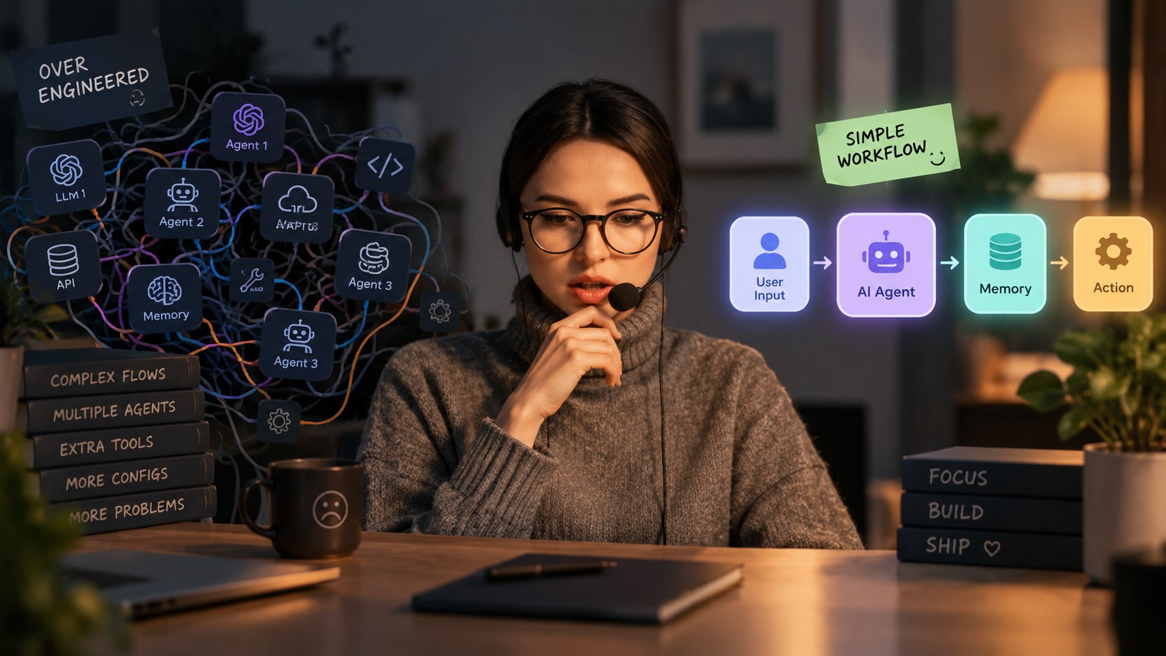 Stop AI Agent Overengineering and Use Simple Workflows