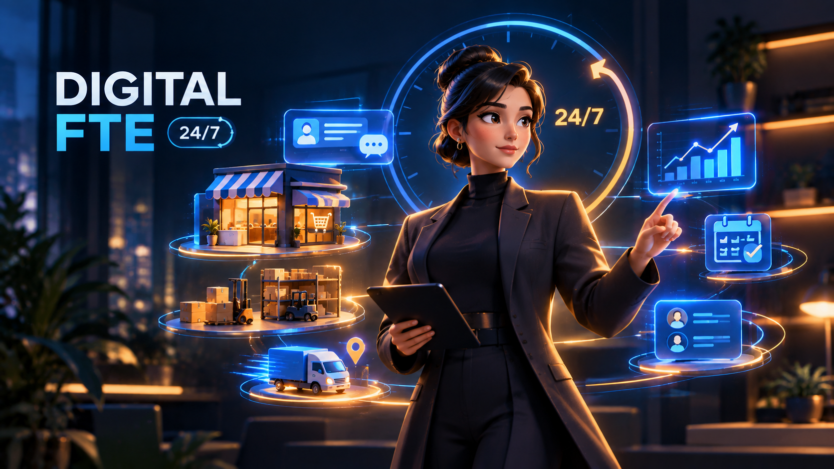What Is a Digital FTE? How Local AI Employees Run Your Business 24/7
