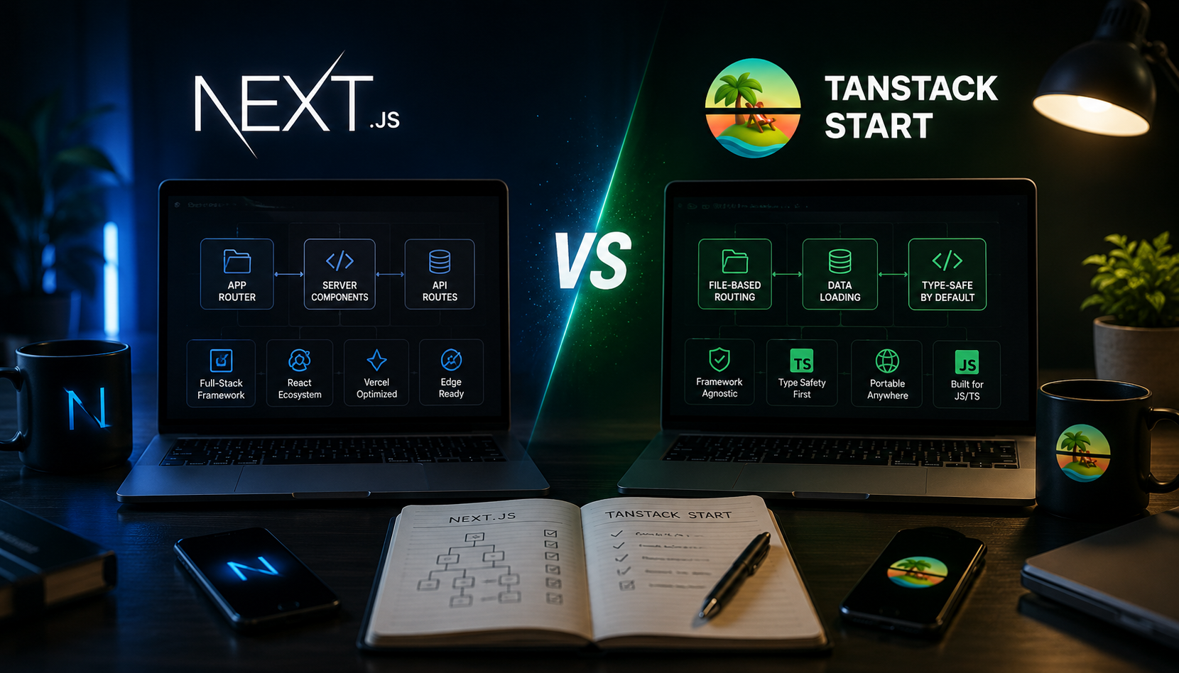 Next.js vs TanStack Start 2026: Type Safety & Portability