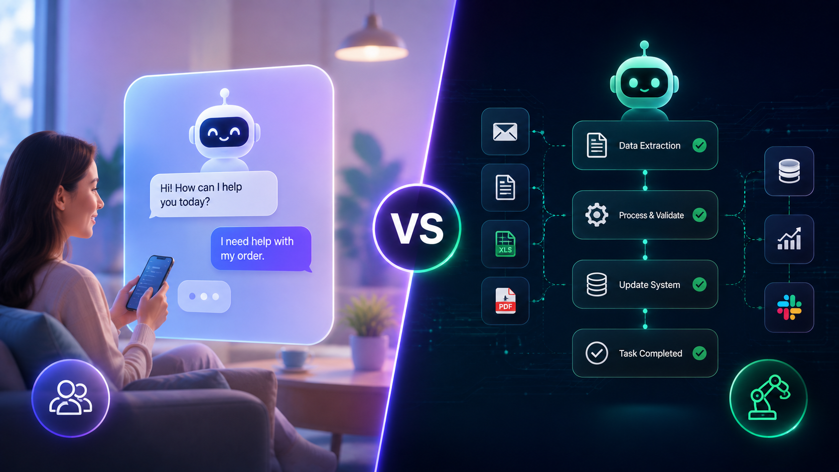 Front-Office Chatbots vs Back-Office Digital FTE Systems