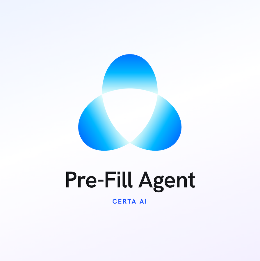 Certa PreFill Agent