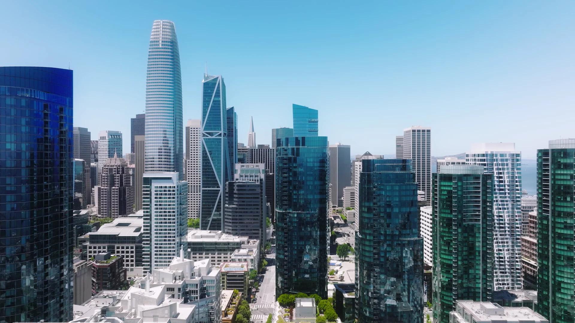The San Francisco skyline