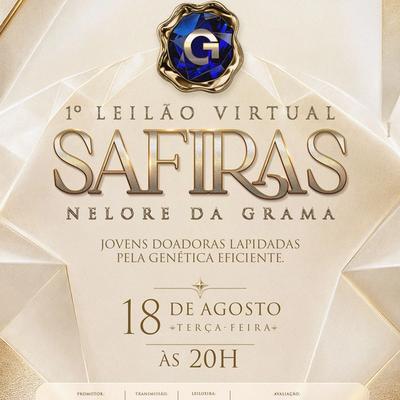 1º Leilão Virtual Safiras Nelore da Grama - Foto 1