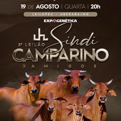 3º Leilão Sindi Camparino & Amigos - ExpoGenética 2026 - Foto 1