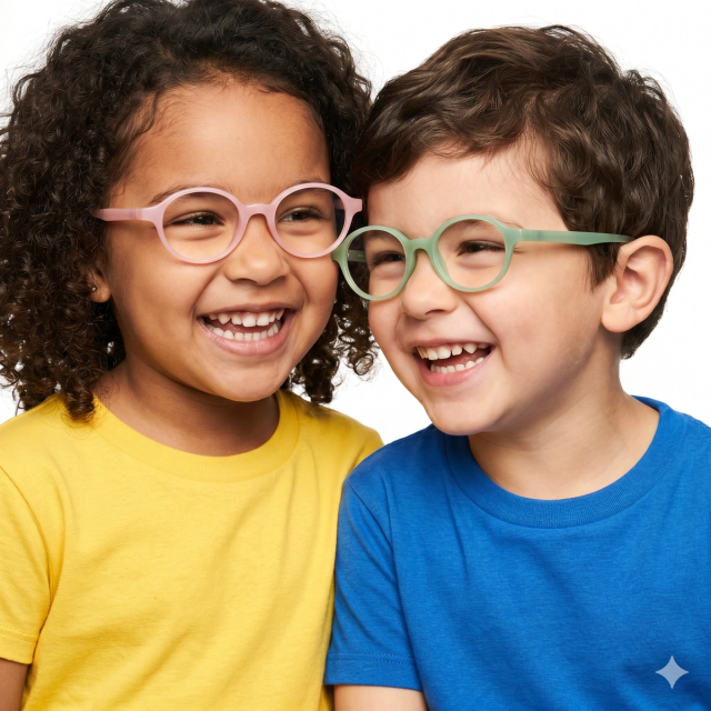 Riya & Aarav, age 6