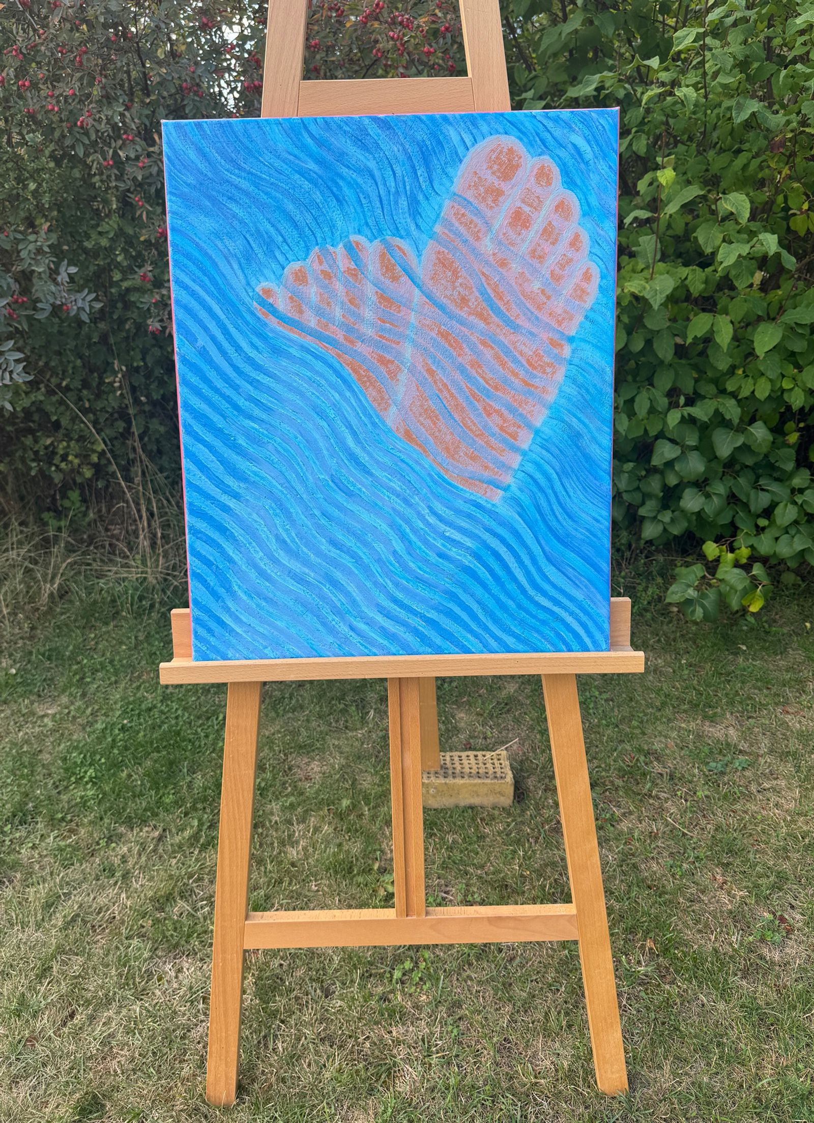 Wavy Feet — detail 3