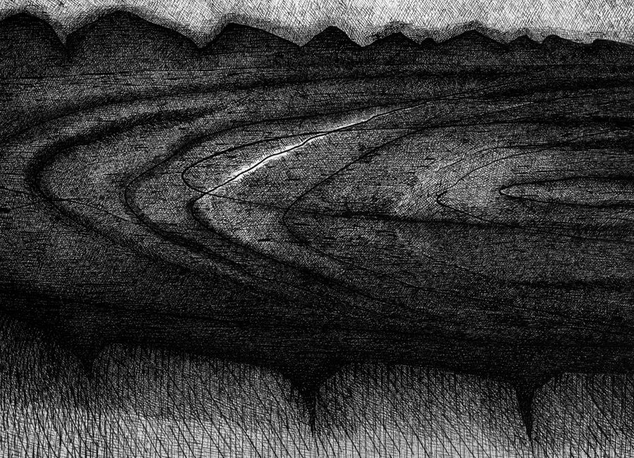 Landscape With Curves