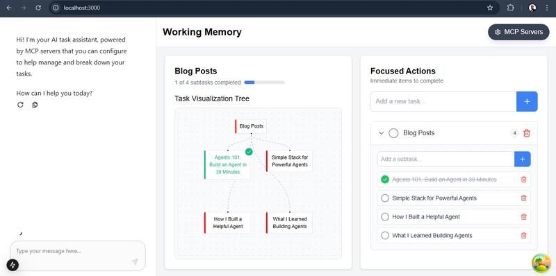 official demo of copilotkit mcp