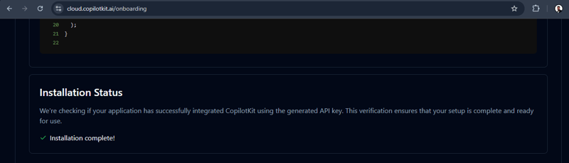 copilotkit cloud dashboard