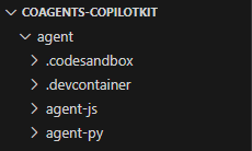 structure within agent directory