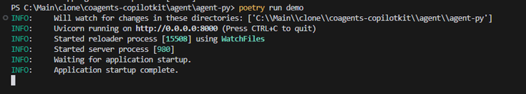 poetry run demo