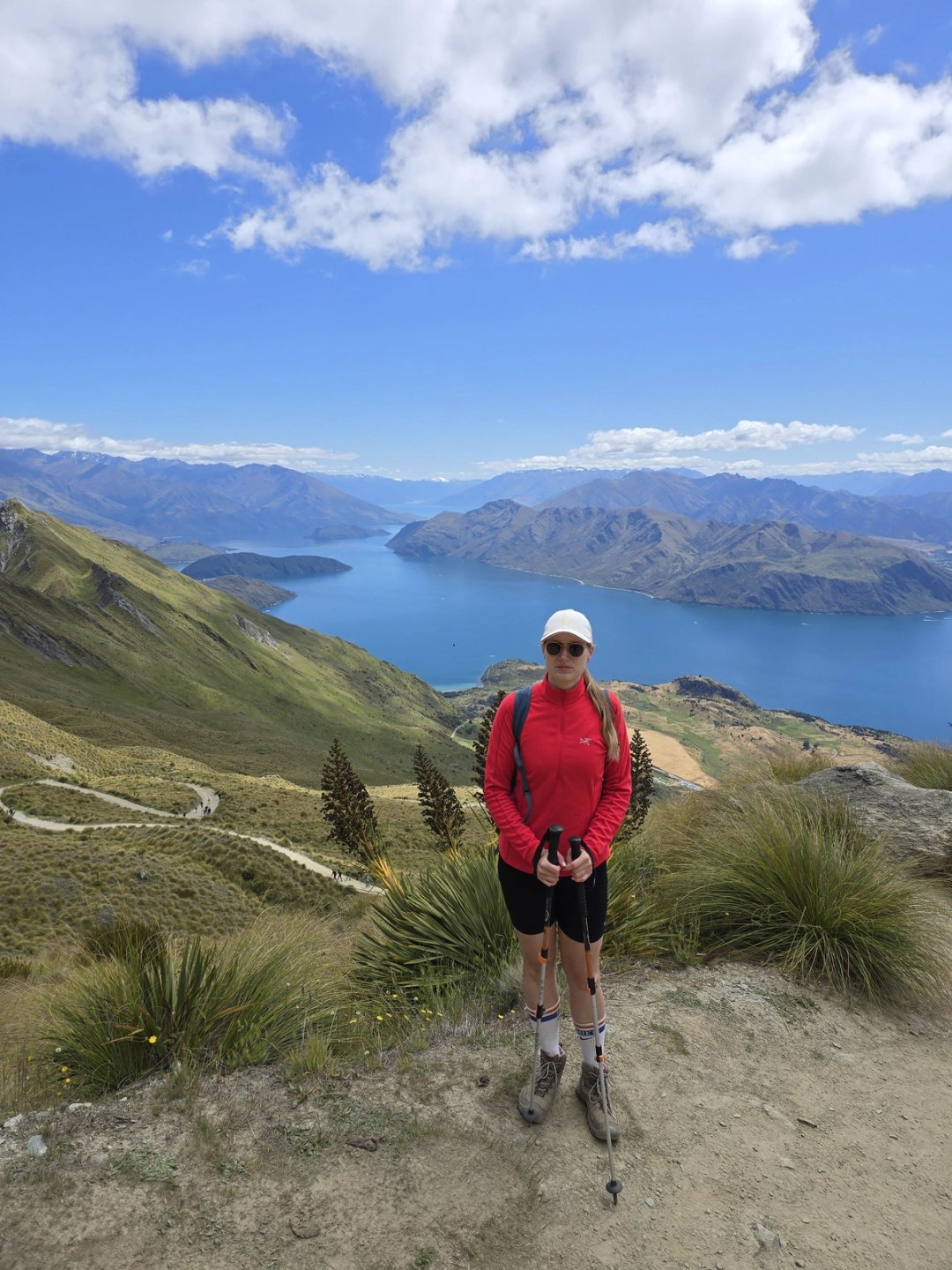 Roy's Peak: the view, and the queue for it