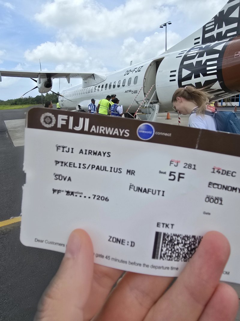 How to actually visit Tuvalu: flights, a bed, and a Sunday boat