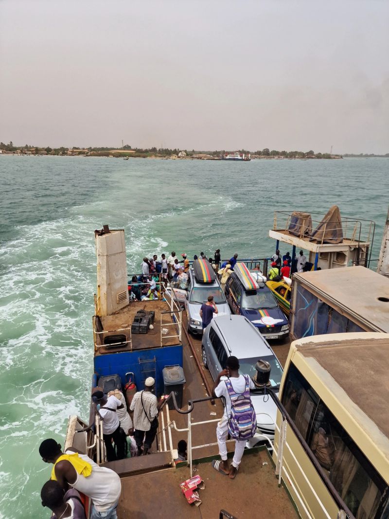Into The Gambia: the Karang border and the Barra ferry