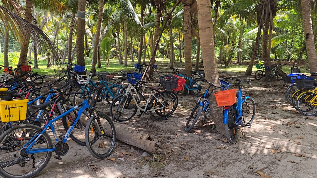 La Digue by bike: the island with almost no cars