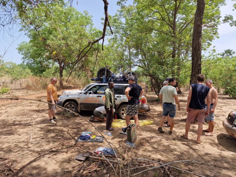 Breaking down 8 hours from civilization (the Africa Rally)