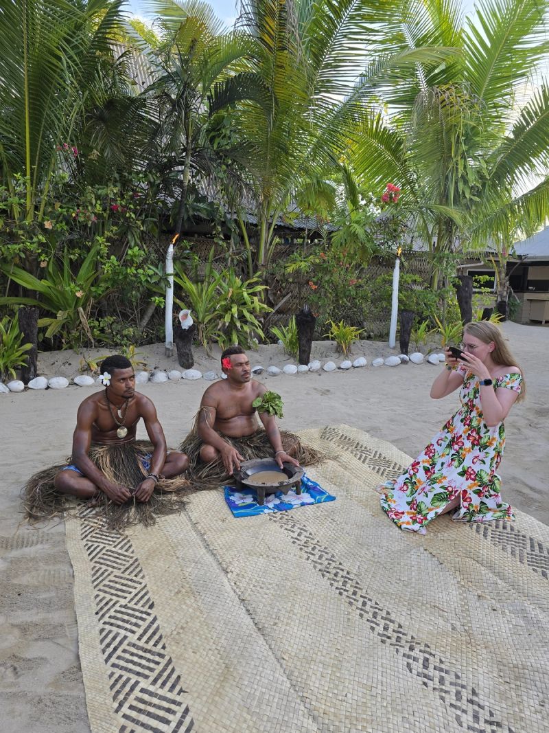 The Fijian kava ceremony