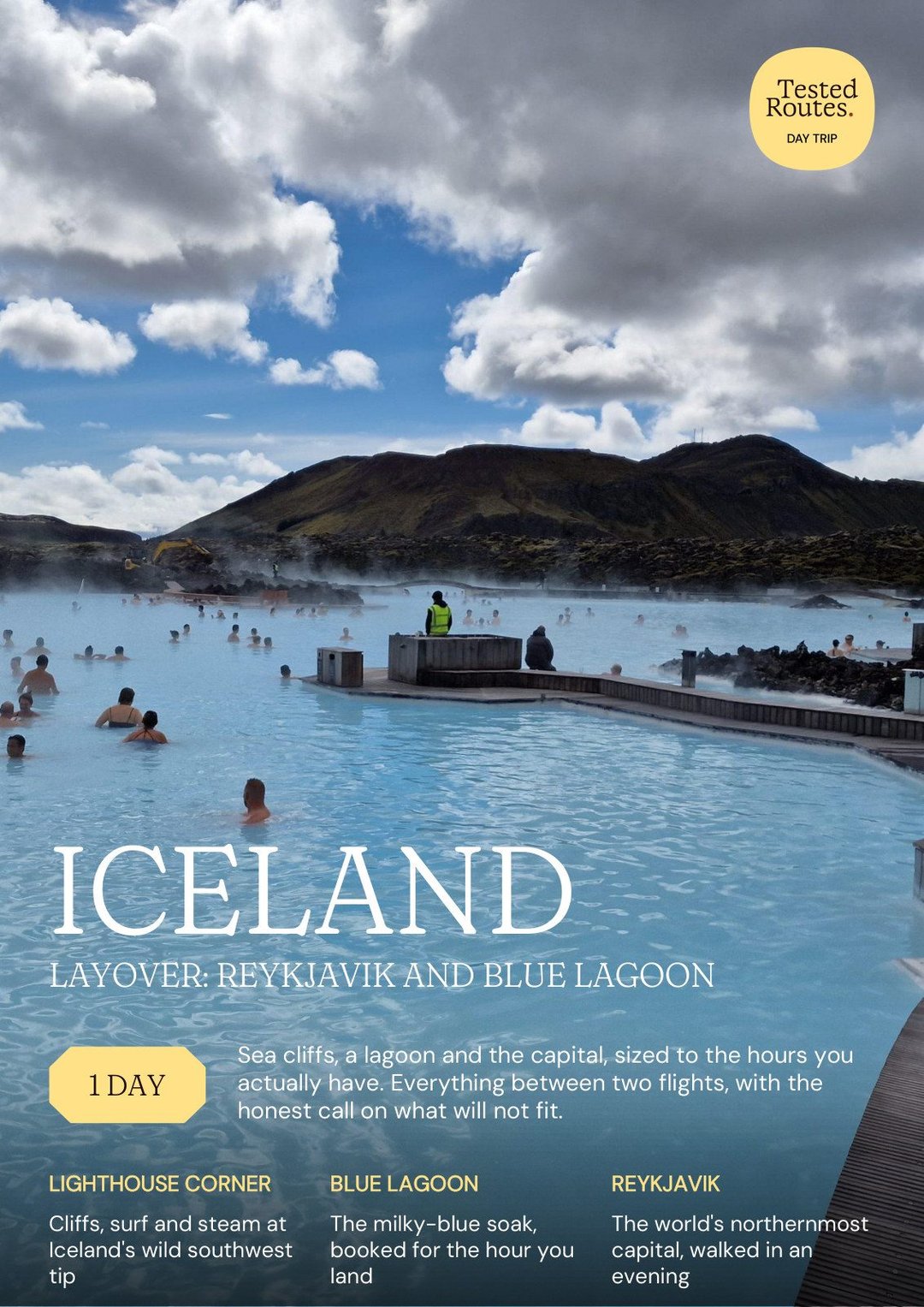 Iceland Layover: Reykjavik and Blue Lagoon in 1 Day