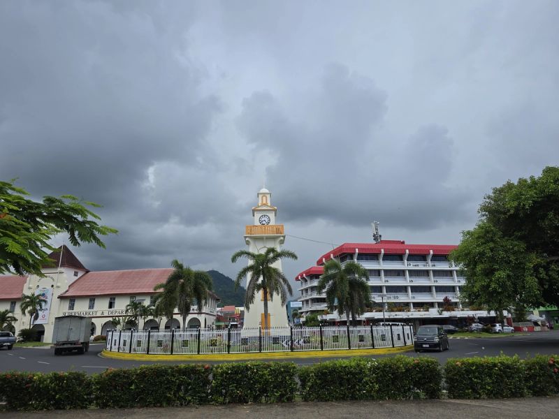 Chasing New Year's Eve across Samoa, one of the first countries to ring it in