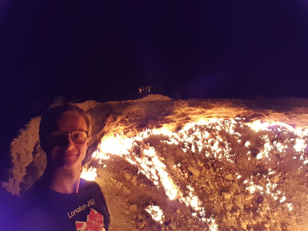 The Gates of Hell, at four in the morning