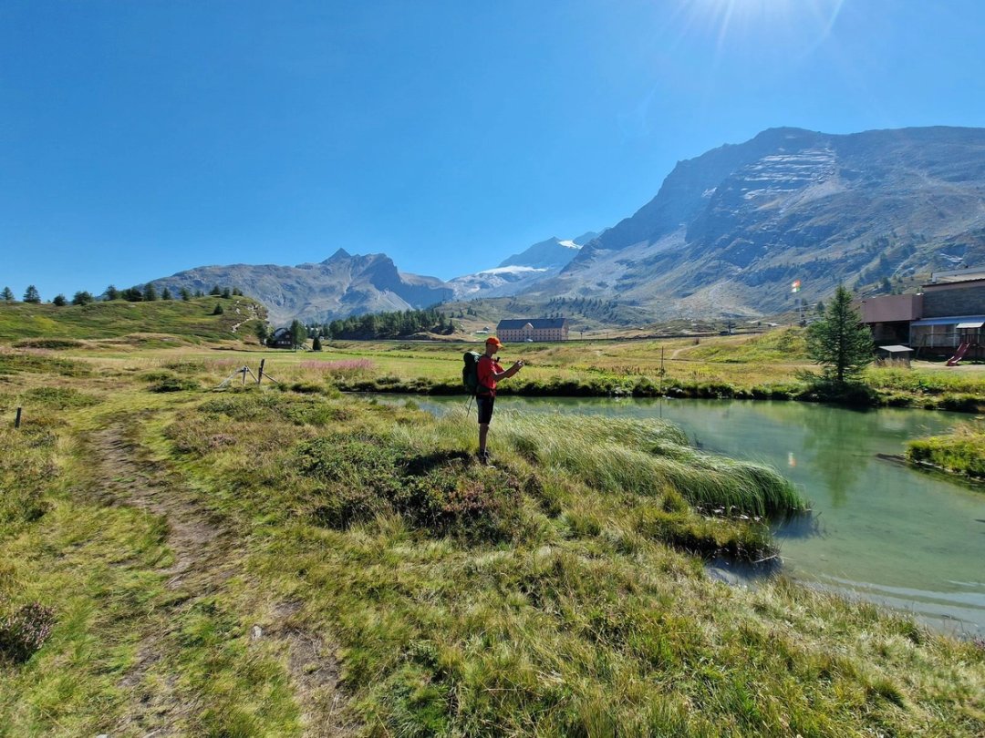 Simplon Pass to Saas Fee