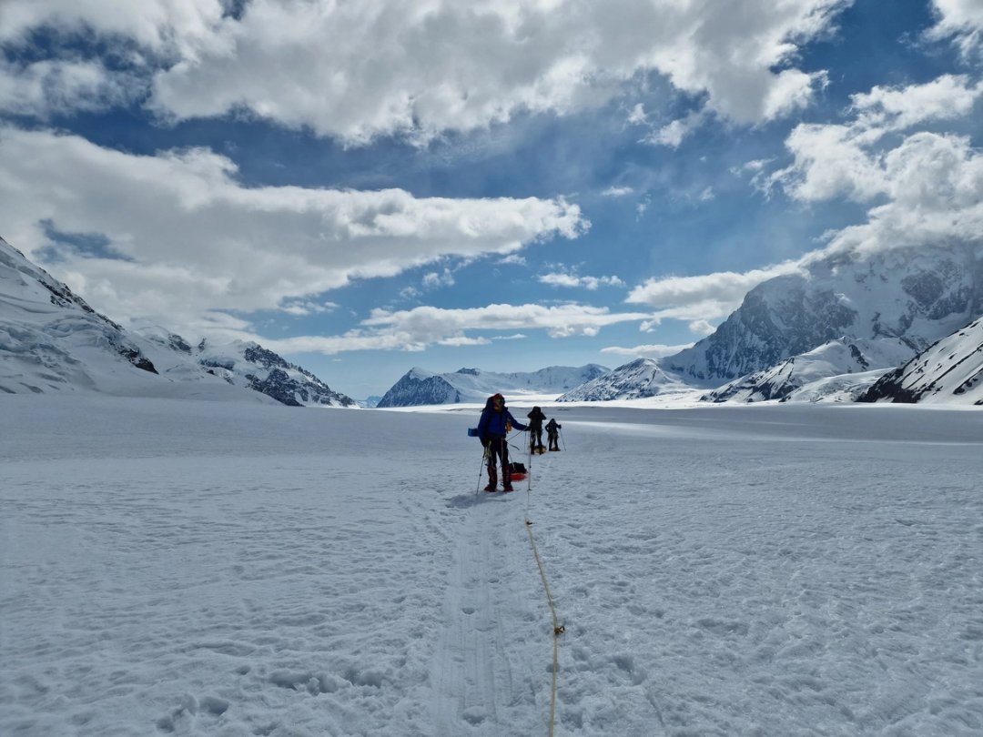 Denali: hauling 50kg to the highest point in North America