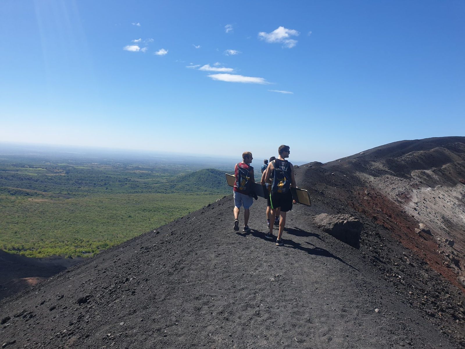 Volcano Boarding on Cerro Negro, Nicaragua